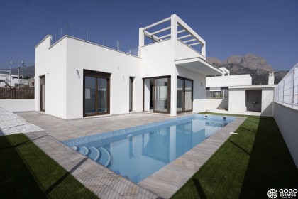Charmante Villa Individuelle à Polop avec Piscine Privée