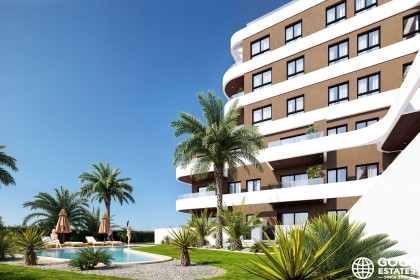 Moderne Appartement in Guardamar del Segura met Zeezicht