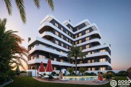 Ruim 3-slaapkamer appartement in Guardamar del Segura