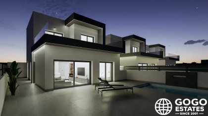 Neubau Einfamilienhaus in Benijófar mit Pool