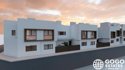 Neubau Reihenhaus in San Javier mit Meerblick