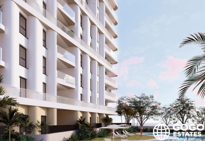 Ruim 2-slaapkamer appartement in Villajoyosa met zeezicht