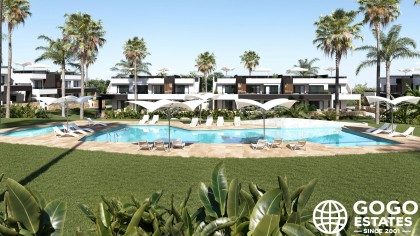 Urokliwy bungalow parterowy w Ciudad Quesada z tarasem
