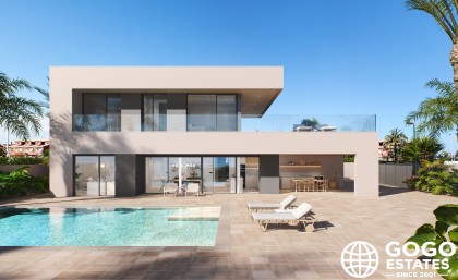 Villa de Lujo Nueva en Orihuela Costa con Vistas al Mar