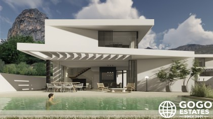 Amplia Casa Independiente en Venta en Polop con Piscina Privada