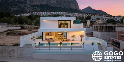 Moderne Vrijstaande Huizen Te Koop in Polop, Alicante