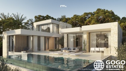 Luxuriöse Neubauvilla mit Meerblick in Benissa