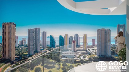 Apartamento moderno de 3 habitaciones en venta en Benidorm