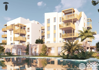 Moderno apartamento de 2 habitaciones en El Verger con terraza