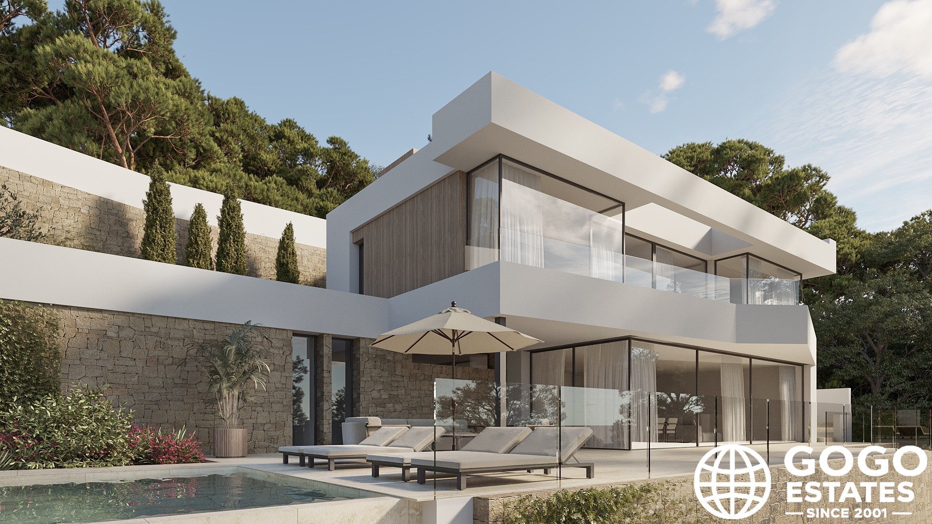 Luxuriöse Neubauvilla in Calpe mit Meerblick