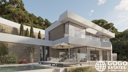 Villa de Lujo Nueva Construcción en Calpe con Vistas al Mar