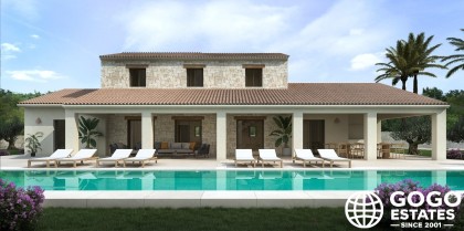 Spacieuse villa de 4 chambres avec vue sur la mer à Teulada