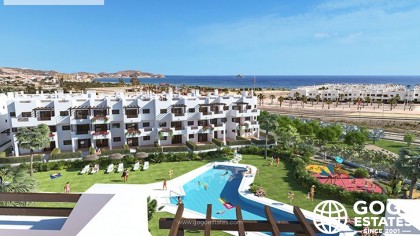 Apartamento de 3 habitaciones en Mar de Pulpi, Almería con vistas al mar