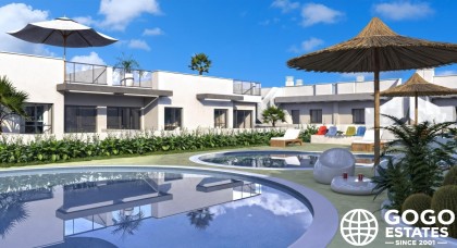 Neubau Reihenhäuser in Vergel Nahe dem Meer