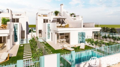 Modernas Casas Adosadas en Los Alcázares Cerca del Mar