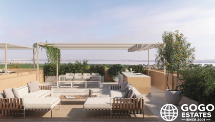 Nowoczesny Bungalow w Torrevieja z Prywatnym Ogrodem