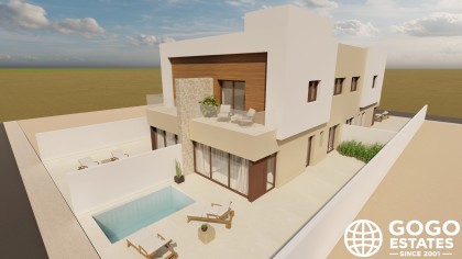 New Build Terraced Homes in San Javier, Close to the Sea