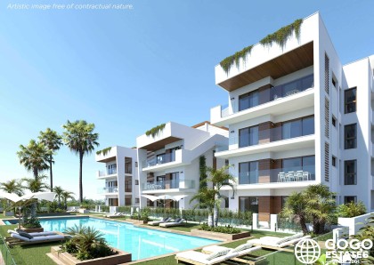 Erdgeschosswohnung in Los Alcázares mit Meerblick