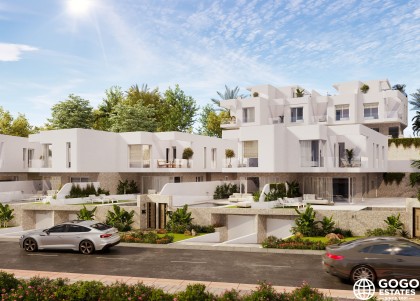 Moderne Reihenhäuser in Ventanicas-el Cantal, 100m vom Meer entfernt