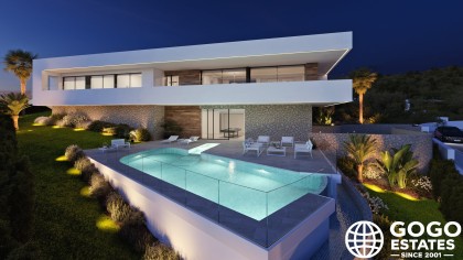 Villa de Luxe à Cumbre del Sol avec Vue sur Mer