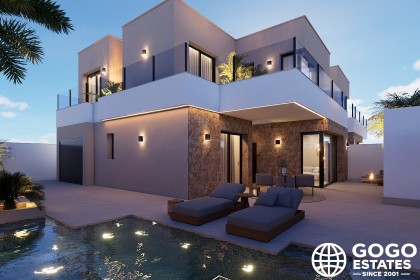 Nieuwe Vrijstaande Woningen in San Pedro del Pinatar