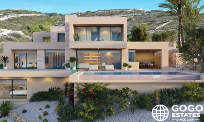 Villa de Luxe à Vendre à Cumbre del Sol avec Vue sur la Mer