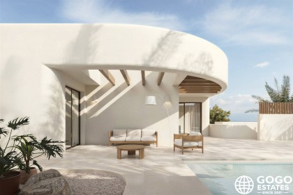 Neue Einfamilienhäuser in Algorfa mit Privaten Pools