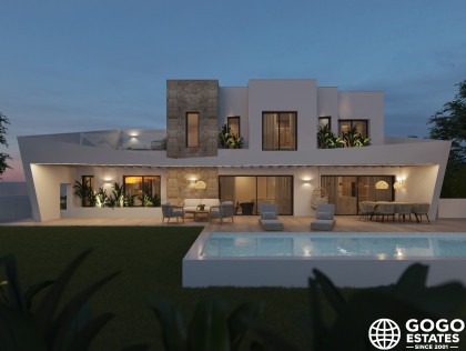 Detached Homes with Sea Views in Polop, Alicante