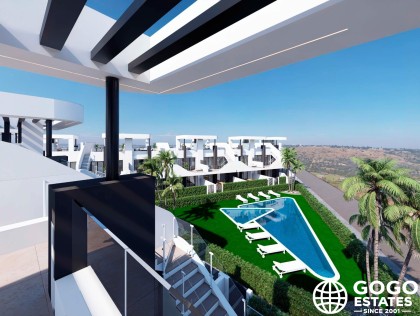 Ruime lage bungalow in San Fulgencio met privéterras