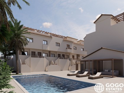 Nuevas Casas Adosadas en Portmán con Vistas al Mar