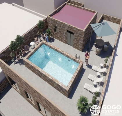 Penthouse Moderne à Vendre à Torrevieja Près de la Mer
