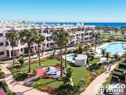 Charmant 1-slaapkamer appartement in Pulpí met zeezicht