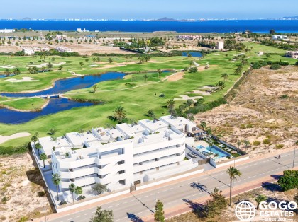Nieuwbouwappartement in Los Alcázares met Zeezicht