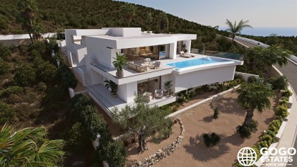 Villa de Lujo Nueva Construcción en Cumbre del Sol con Vistas al Mar