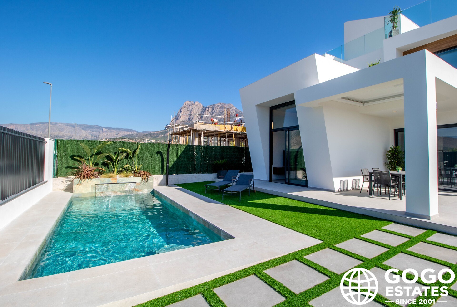 Nieuwe Vrijstaande Huizen in Finestrat met Zeezicht