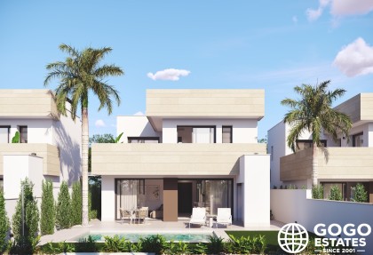 Villas individuelles à San Javier avec vue sur la mer