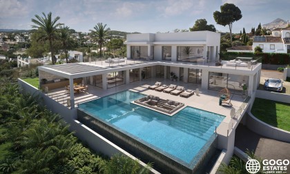 Luxueuse villa de 5 chambres à Jávea avec vue sur la mer