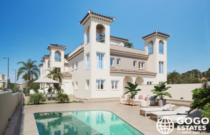 Neubau Reihenhäuser in Bigastro, Spanien