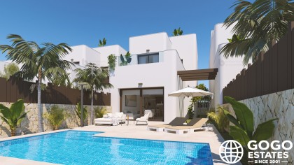 Wille wolnostojące w Pilar de la Horadada blisko Costa Blanca