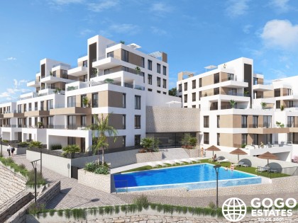 Modernes Erdgeschossapartment in Vera mit Meerblick