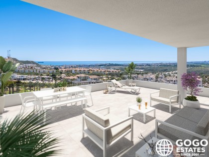 Modernes Erdgeschoss-Apartment in Vera mit Meerblick