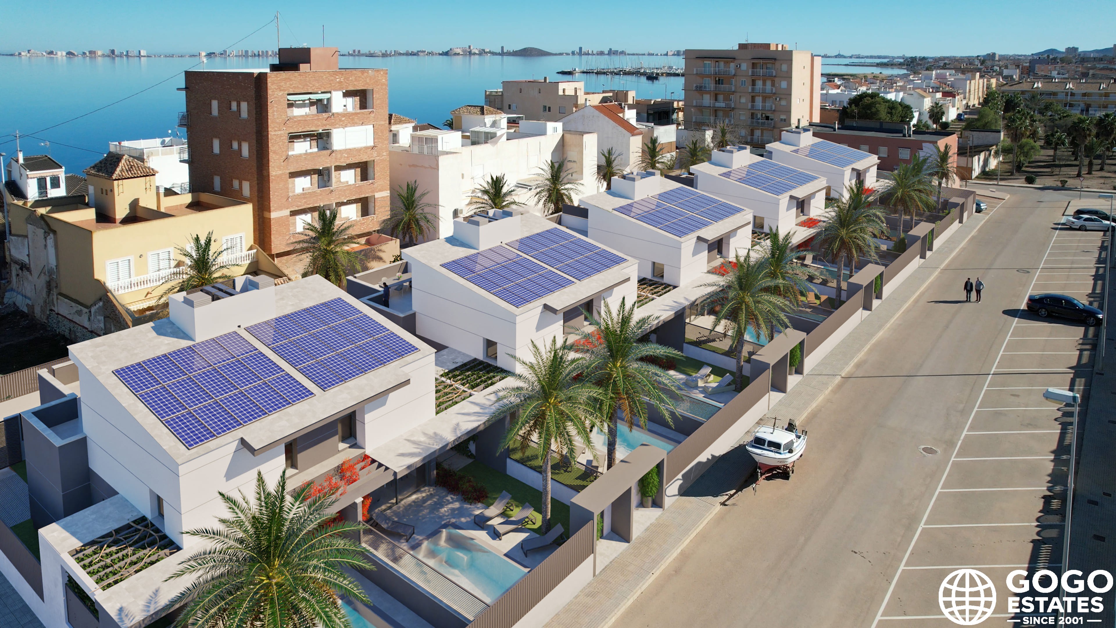 New Build Detached Homes in Los Nietos with Sea Views