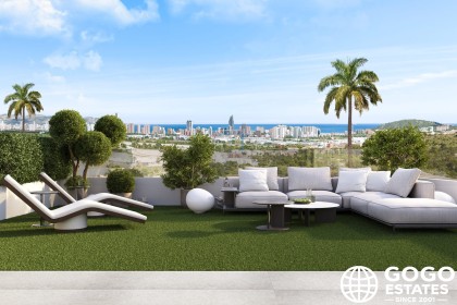 Moderne Appartement in Finestrat met Zeezicht