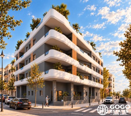 Neue Wohnung im Erdgeschoss in Santa Pola, 2 Schlafzimmer, 2 Bäder