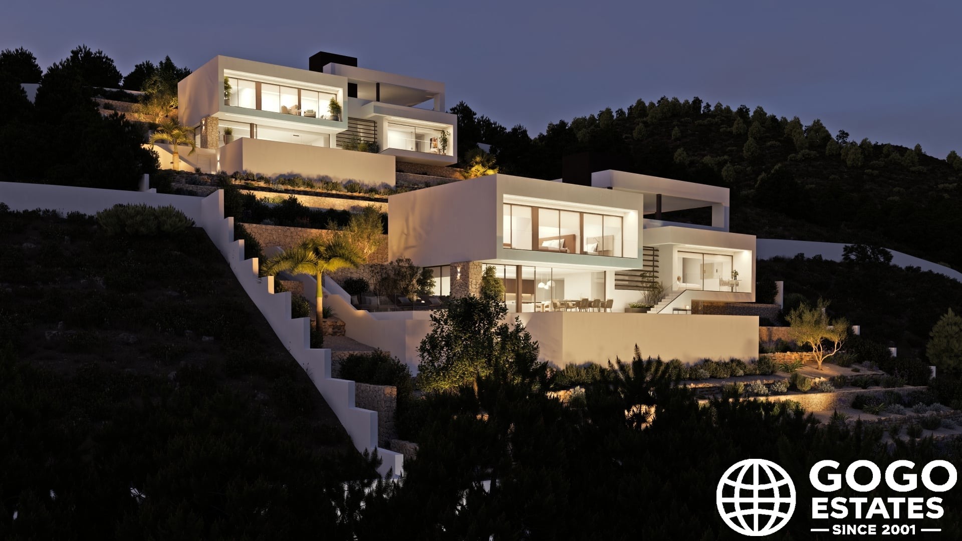 Luxuriöse Neubauvillen in Altea mit Meerblick