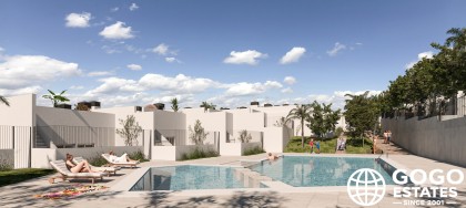 Maisons mitoyennes modernes de 3 chambres à Monforte del Cid