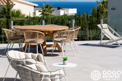 Villa luxueuse de 3 chambres avec vue sur la mer à Benitachell