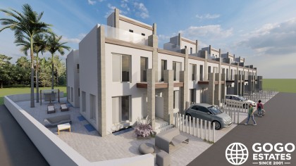 Moderne Twee-onder-een-kapwoningen in Gran Alacant