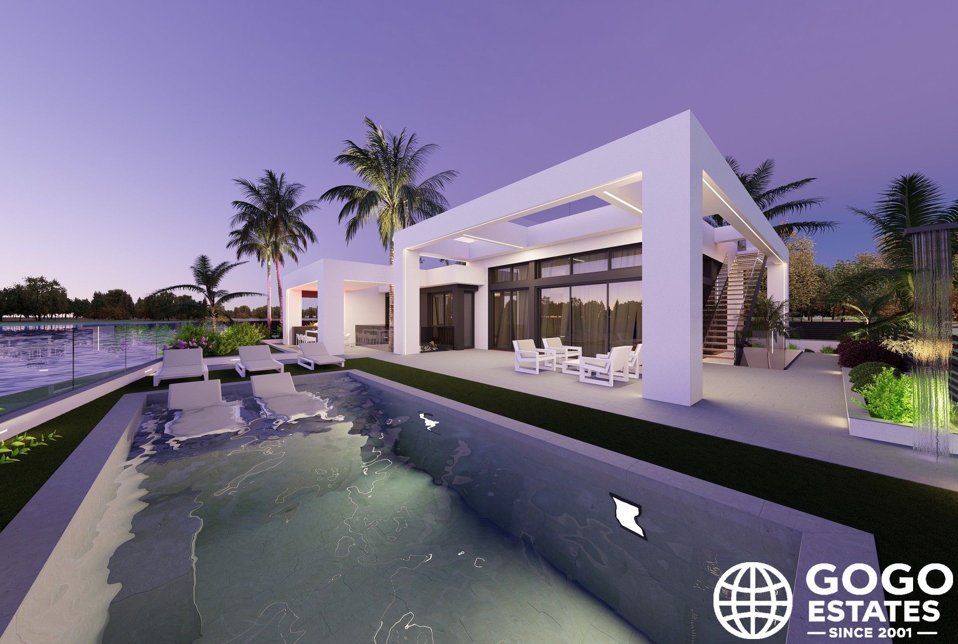 Luxe 5-slaapkamer villa in Santa Rosalia nabij de zee