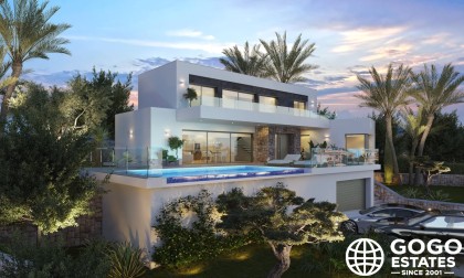 Luxe Villa Te Koop in Cumbre del Sol met Zeezicht
